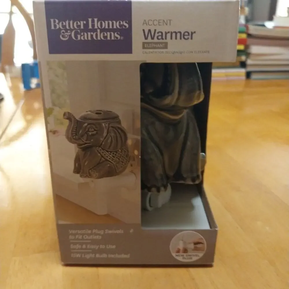 New Better Homes & Garden Elephant Wax Warmer